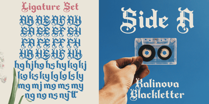 Kolinova Blackletter Font Poster 9