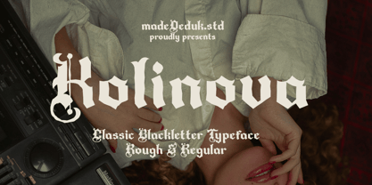 Kolinova Blackletter Font Poster 1
