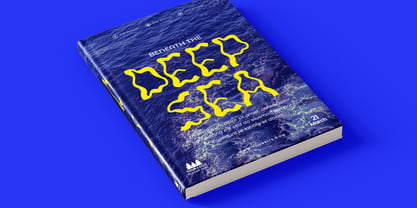 Wavy Pulse Font Poster 4