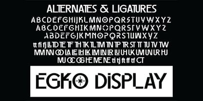Egko Display Font Poster 10