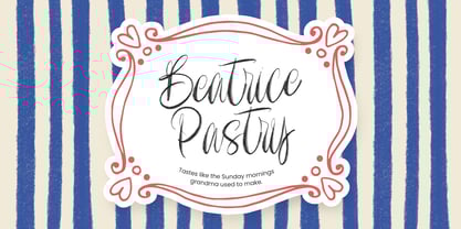 Letters to Elise Font Poster 2