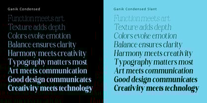 Ganik Font Poster 8