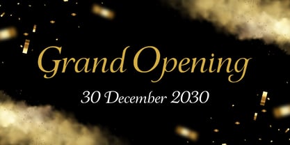 Murisa Krass Font Poster 4