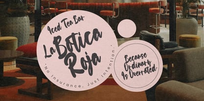 Twisted Lollipop Font Poster 3