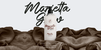 Baglietta Font Poster 4