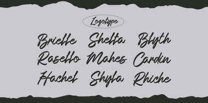 Baglietta Font Poster 8