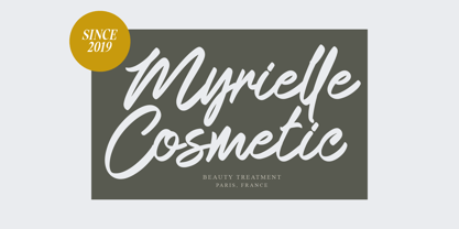 Baglietta Font Poster 7