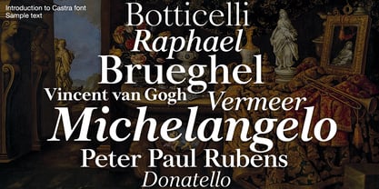 Castra Font Poster 3