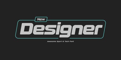 Designer Font Poster 1