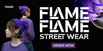 Potel Stencil Font Poster 3