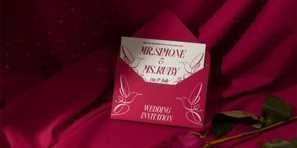 Glow More Font Poster 12