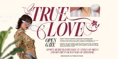 Glow More Font Poster 3