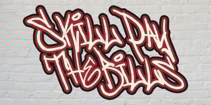 Barikend Graffiti Font Poster 4
