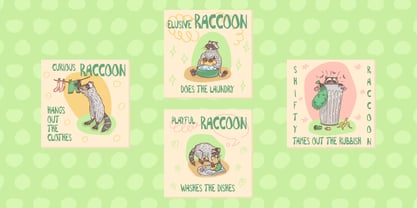 Household Chores Font Poster 6