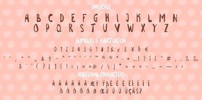 Household Chores Font Poster 9