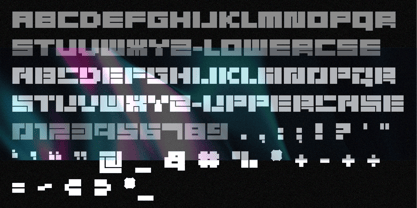 Xpron Stencil Geo Font Poster 4