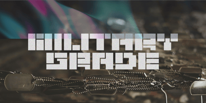 Xpron Stencil Geo Font Poster 5