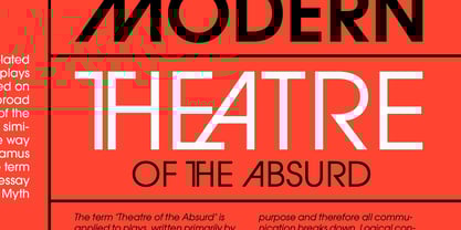 ITC Avant Garde Gothic Font Poster 3