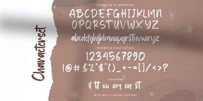 Sang Bintang Font Poster 7