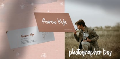 Sang Bintang Font Poster 2