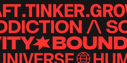 UNCMMN Nominee Font Poster 12