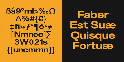 UNCMMN Nominee Font Poster 7