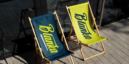 Chunky Slandis Font Poster 7