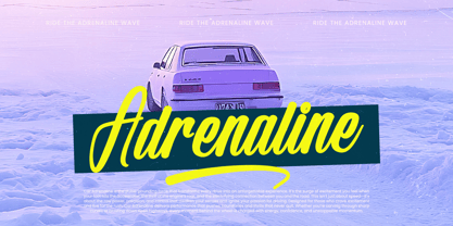 Chunky Slandis Font Poster 8