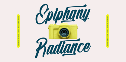 Chunky Slandis Font Poster 4