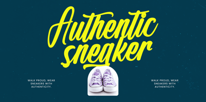 Chunky Slandis Font Poster 12