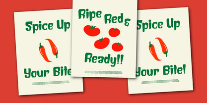 Giggle Toomi Font Poster 3