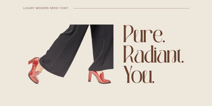 Bageki Luxury Font Poster 8