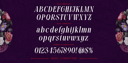 Michely Wangi Font Poster 3