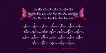 Michely Wangi Font Poster 9