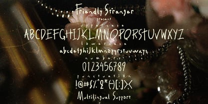 Friendly Stranger Font Poster 8