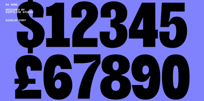 Dx Kord Font Poster 6