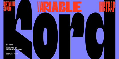 Dx Kord Font Poster 1