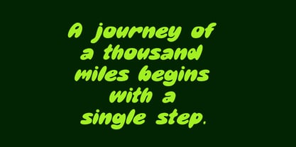 Raivol Font Poster 2