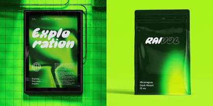 Raivol Font Poster 5