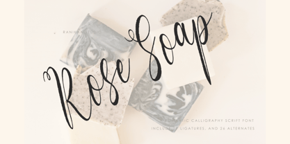 Rosewood Script Font Poster 6