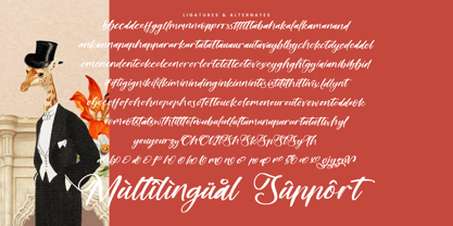 Blakely Quincy Font Poster 15