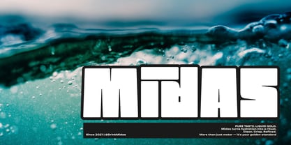 Mono Cubic Font Poster 6