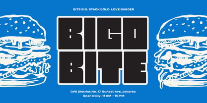 Mono Cubic Font Poster 4