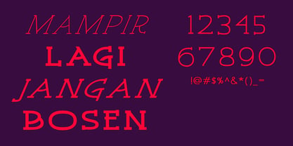Anak Baru Font Poster 3