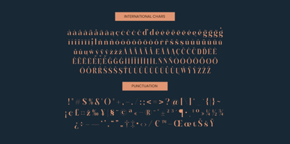 Keylag Borden Font Poster 15