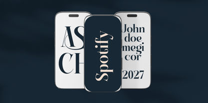 Keylag Borden Font Poster 3