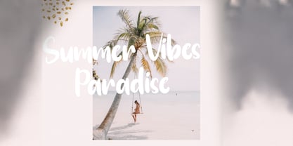 Sanju Vony Font Poster 4