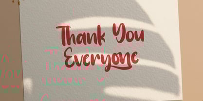 Sanju Vony Font Poster 7