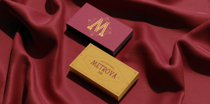 Metrova Font Poster 6