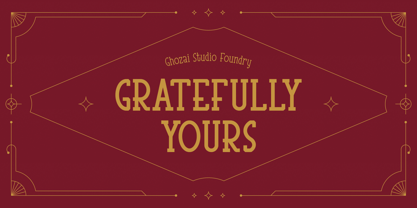 Metrova Font Poster 8